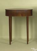 Mid Atlantic Federal mahogany work table ca 1810