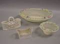 Four Belleek Porcelain Items