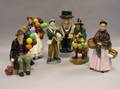 Six Royal Doulton Porcelain Figures