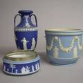 Three Wedgwood Jasper Dip Items