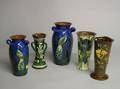 Five Assorted Torquay Pottery Vases