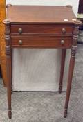 Federalstyle Mahogany TwoDrawer Stand