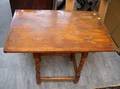William  Mary Pine and Maple Breadboardtop Tavern Table
