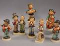 Seven Hummel Ceramic Musician and Singer Figures