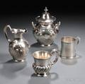 Four Pieces of Silver Tableware
