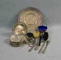 Group of Sterling Silver Tableware and Personal Articles