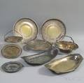 Group of Sterling Silver and Silverplated Tableware