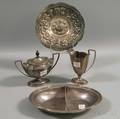 Four Pieces of Sterling Silver Tableware