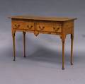 Queen Annestyle Tiger Maple Serving Table