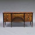Regencystyle Inlaid Mahogany Sideboard