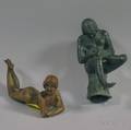 Two Small Bronze Figures