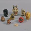Nine Netsuke and Ojime