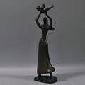 Bronze Mother and Child Statue