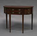 Hepplewhitestyle Inlaid Mahogany Dressing Table