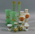 Ten Mostly Glass Vases
