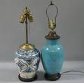 Two Asian Table Lamps