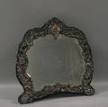 Rococostyle Silverframed Dressing Mirror