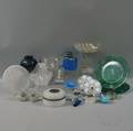 Twentyone Assorted Glass Items