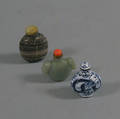 Three Asian Snuff Bottles