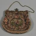 Embroidered Wool Purse