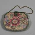 Beaded and Embroidered Silk Evening Bag