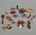 Small Group of Bakelite and Other Assorted Costume Jewelry