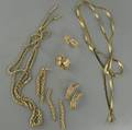 Group of Gold Jewelry