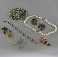 Group of Silver and Gemstone Jewelry