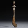 Yoruba Bronze Ceremonial Sword