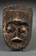 African Carved Wood Mask