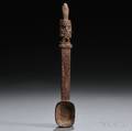 PreColumbian Carved Wood Spoon