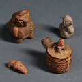 Four PreColumbian Ocarinas and Whistles