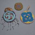 Three Plains Beaded Hide Pouches