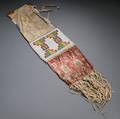 Lakota Beaded and Quilled Hide Pipe Bag