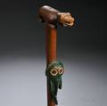 Northwest Coast Carved Wood Walking Stick