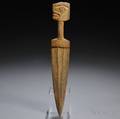 Northwest Coast Carved Bone Dagger