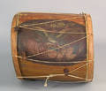 American militia bass drum 19th c