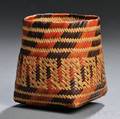 Polychrome Chitimacha basket