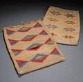 Two Polychrome Cornhusk Bags