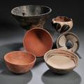 Six Southwest Pottery Bowls