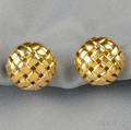 18kt Gold Earclips Tiffany  Co