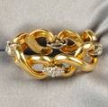 18kt Gold and Diamond Ring Attributed to Donald Claflin Tiffany  Co