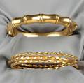 Four Gold Bracelets