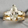 18kt Gold and Diamond Solitaire Birks
