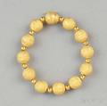 18kt Gold Bead Bracelet