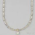 18kt White Gold and Diamond Necklace