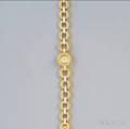 18kt Gold Platinum and Diamond Bracelet Watch Van Cleef  Arpels