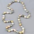 Multicolored Baroque South Sea Pearl Necklace