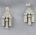 Platinum and Diamond Legacy Earpendants Tiffany  Co