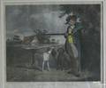 Two French color lithographs after F Weatly